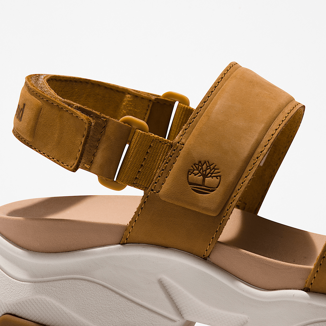 Adley Way 2 Strap Sandal for Women in Yellow