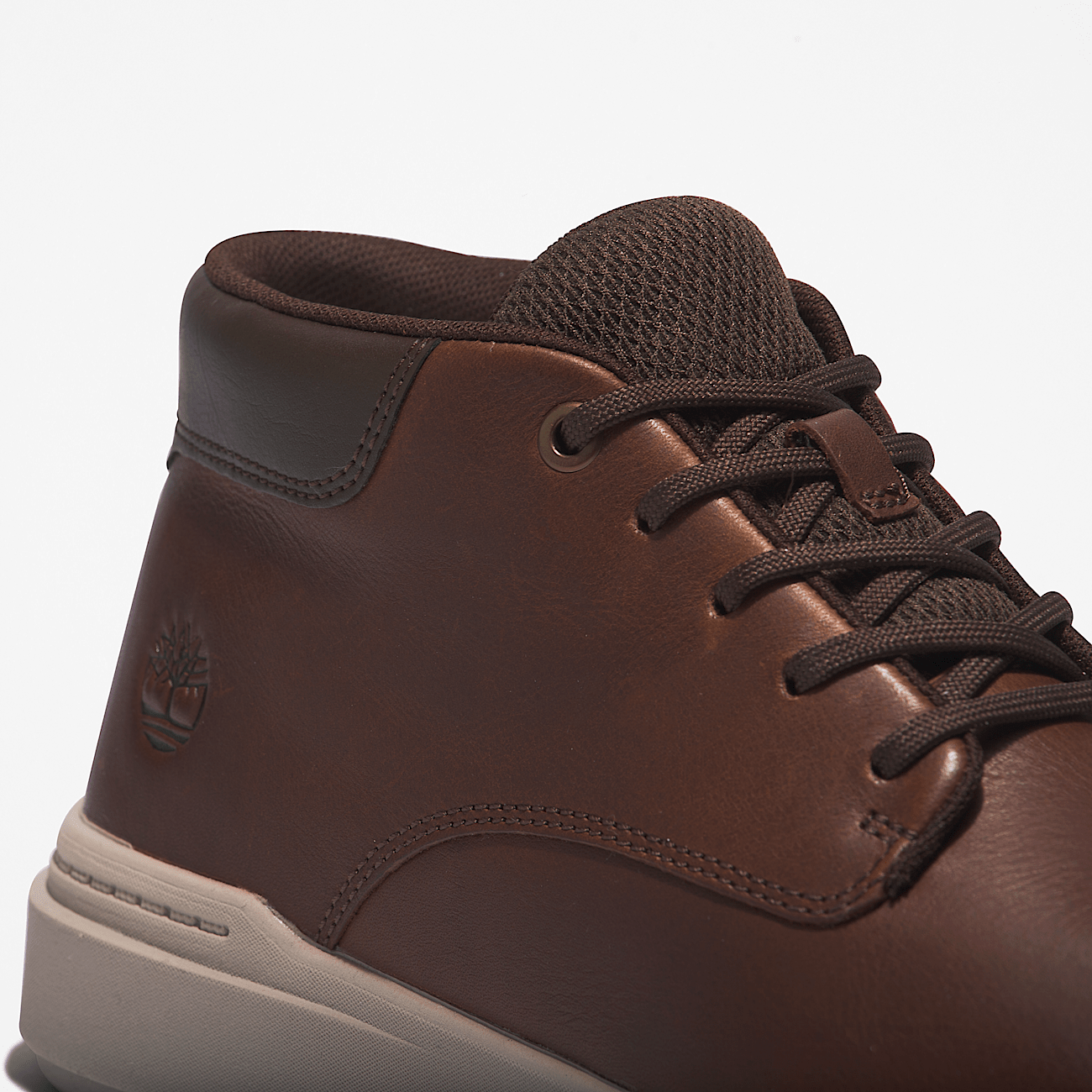 Seneca Bay Mid Lace Up Trainer for Men in Brown
