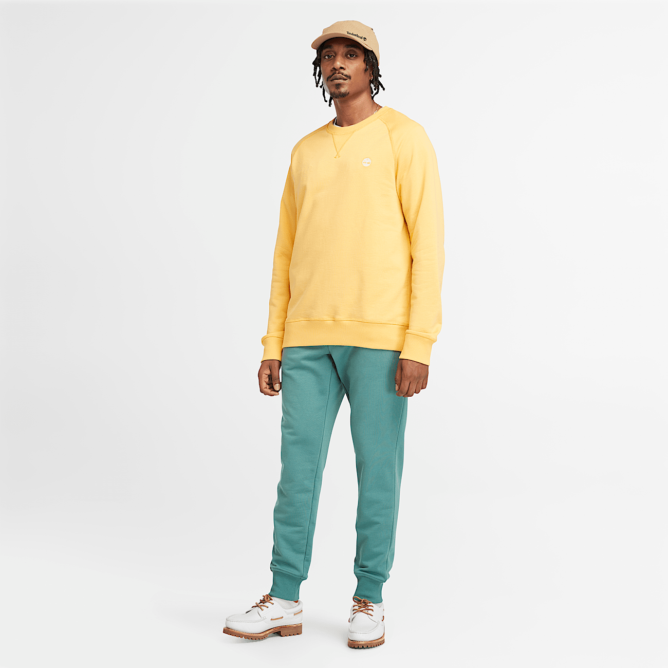 Loopback Sweatpants for Men in Teal