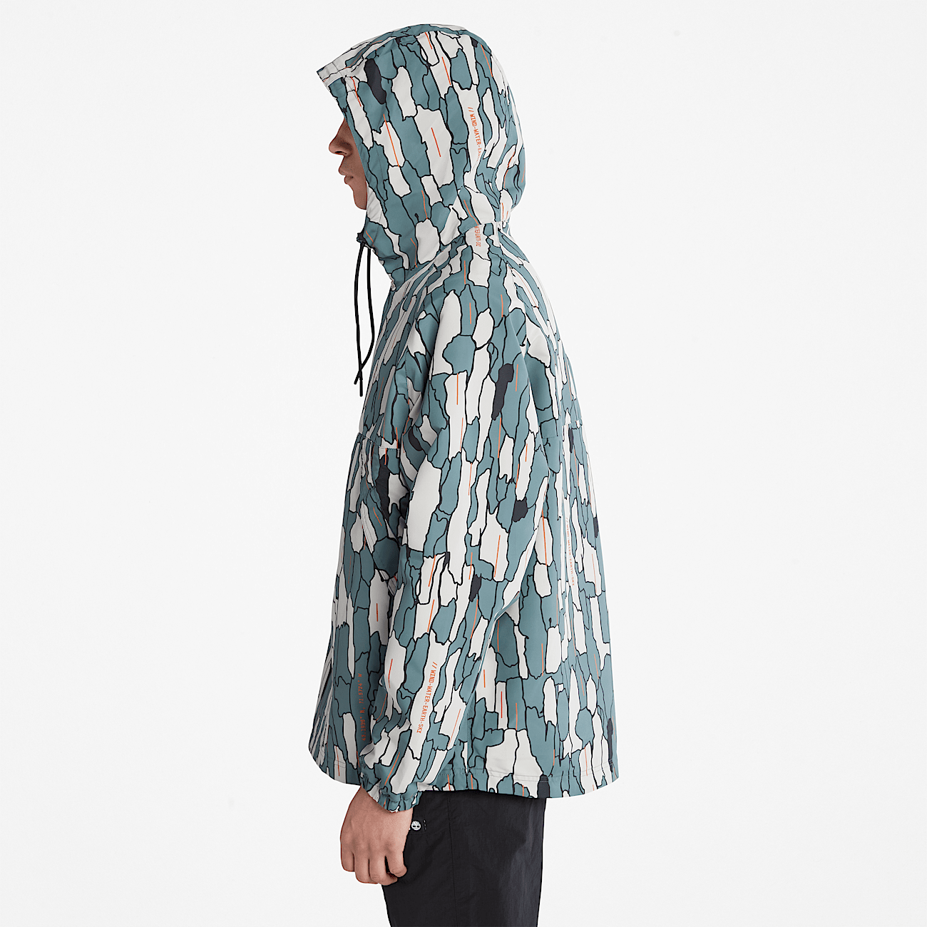 Pullover Windbreaker for Men in Camo