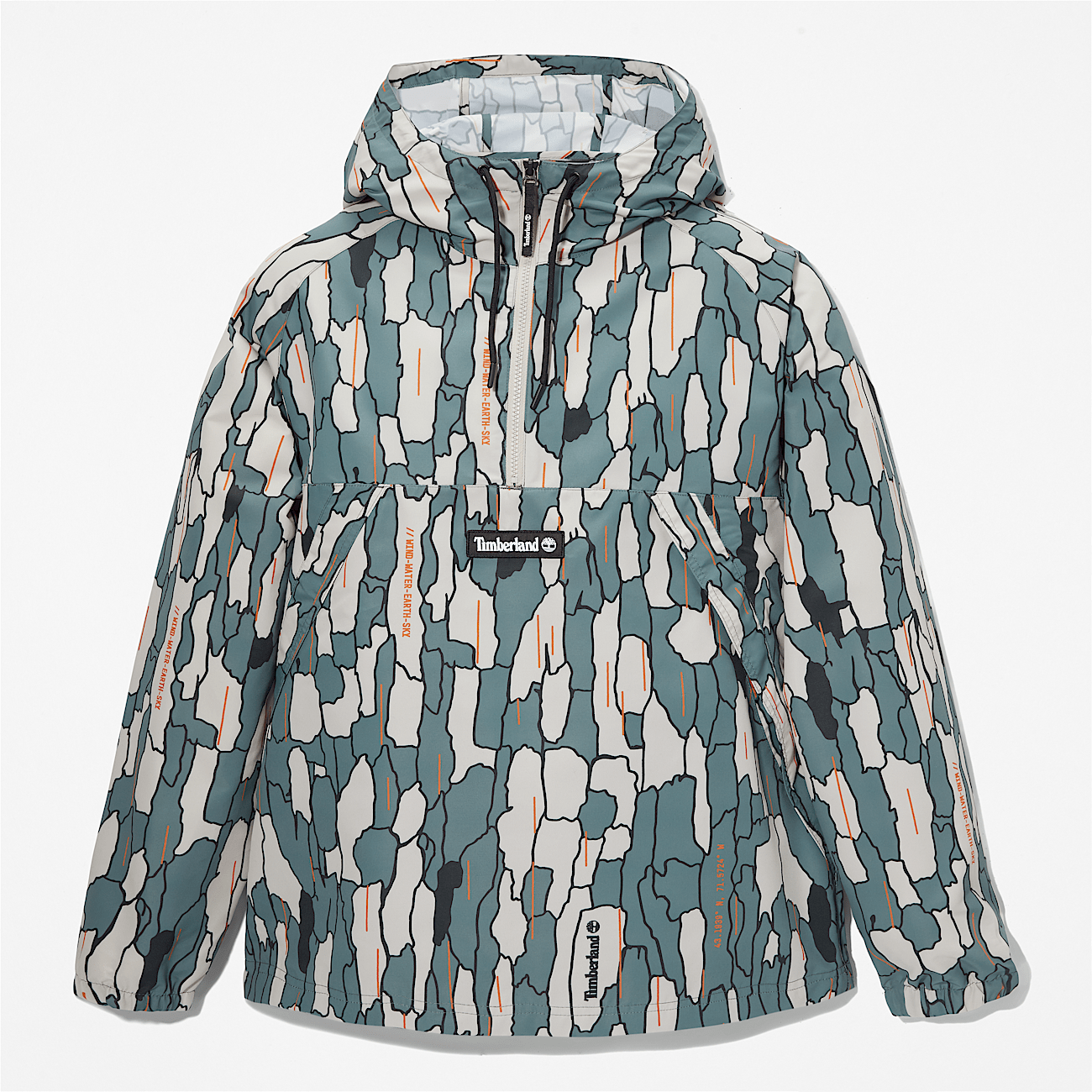 Pullover Windbreaker for Men in Camo