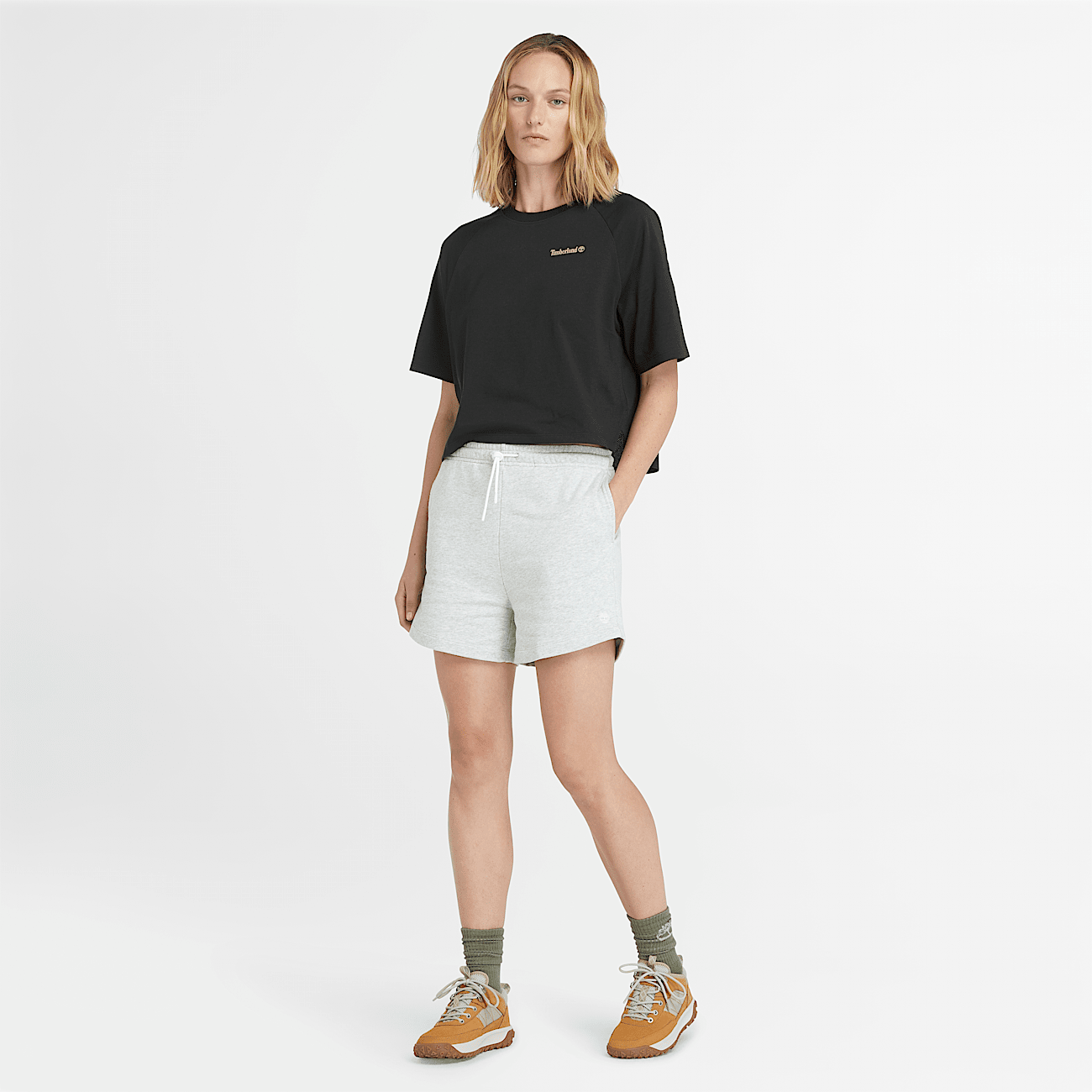 Moisture wicking T Shirt for Women in Black