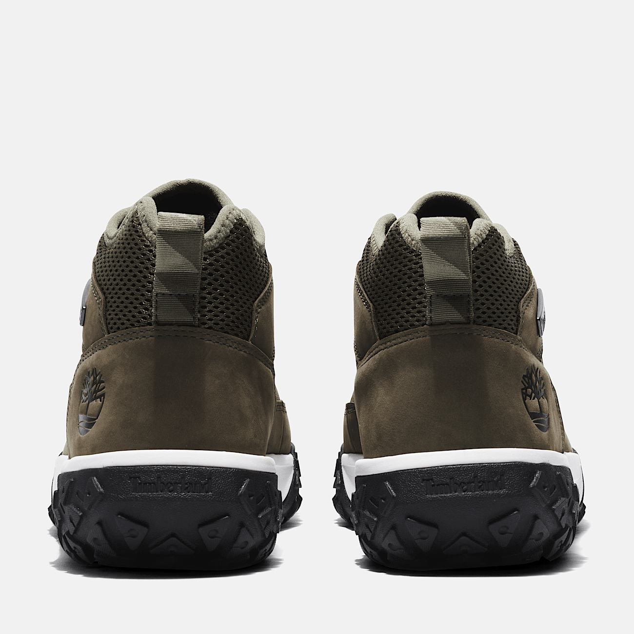 GreenStride Motion 6 Halfhoge Hiking Boot met veters voor heren in groen