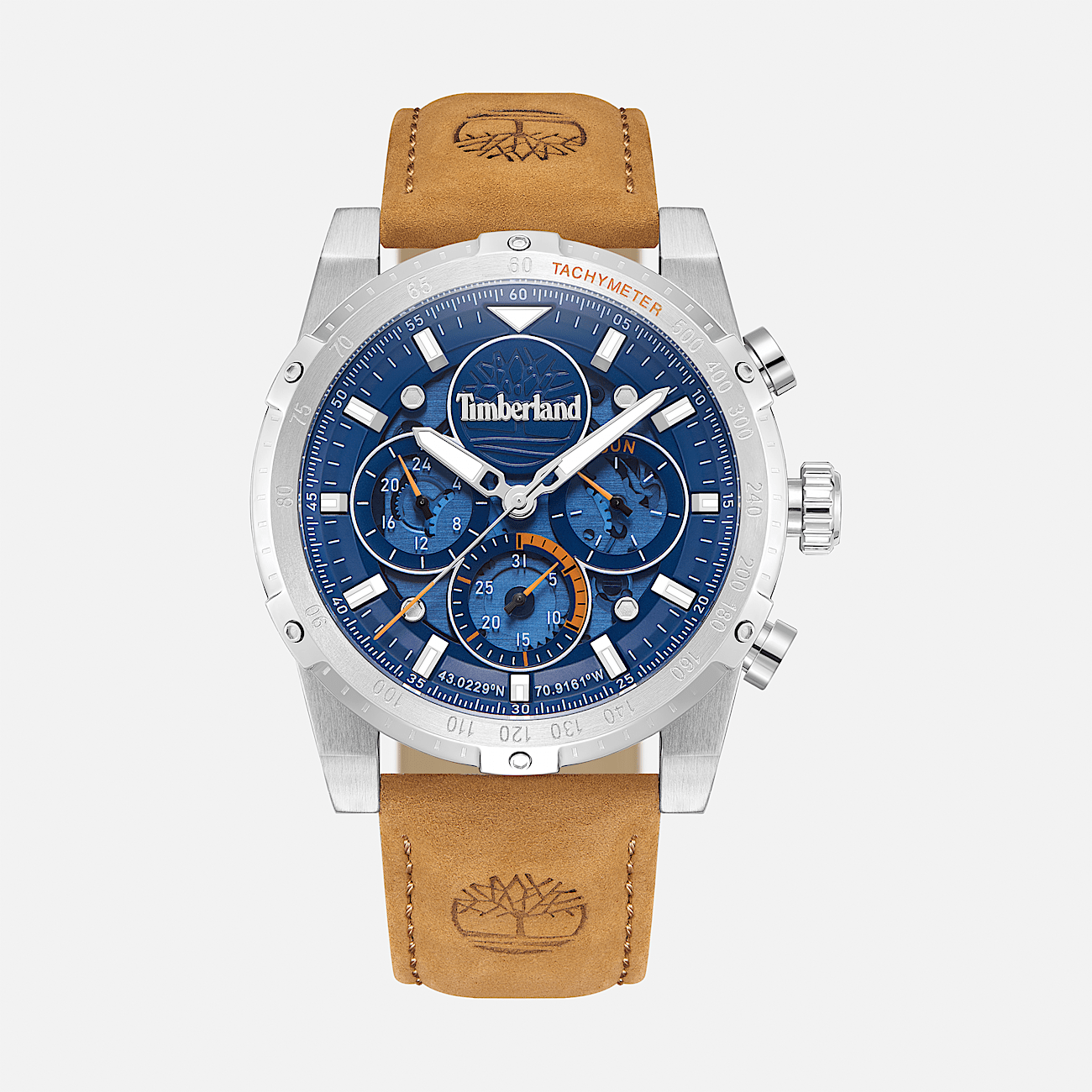 Timberland watch blue on sale