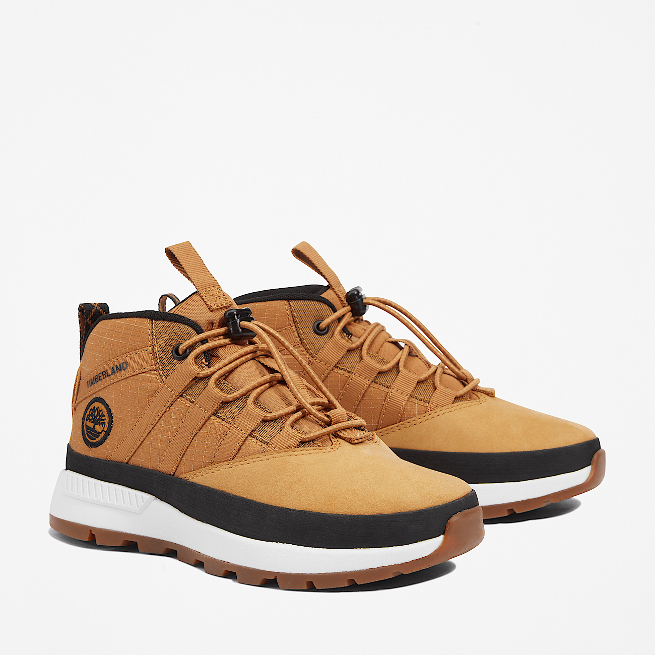 Euro Trekker Low Lace up Trainer for Youth in Yellow