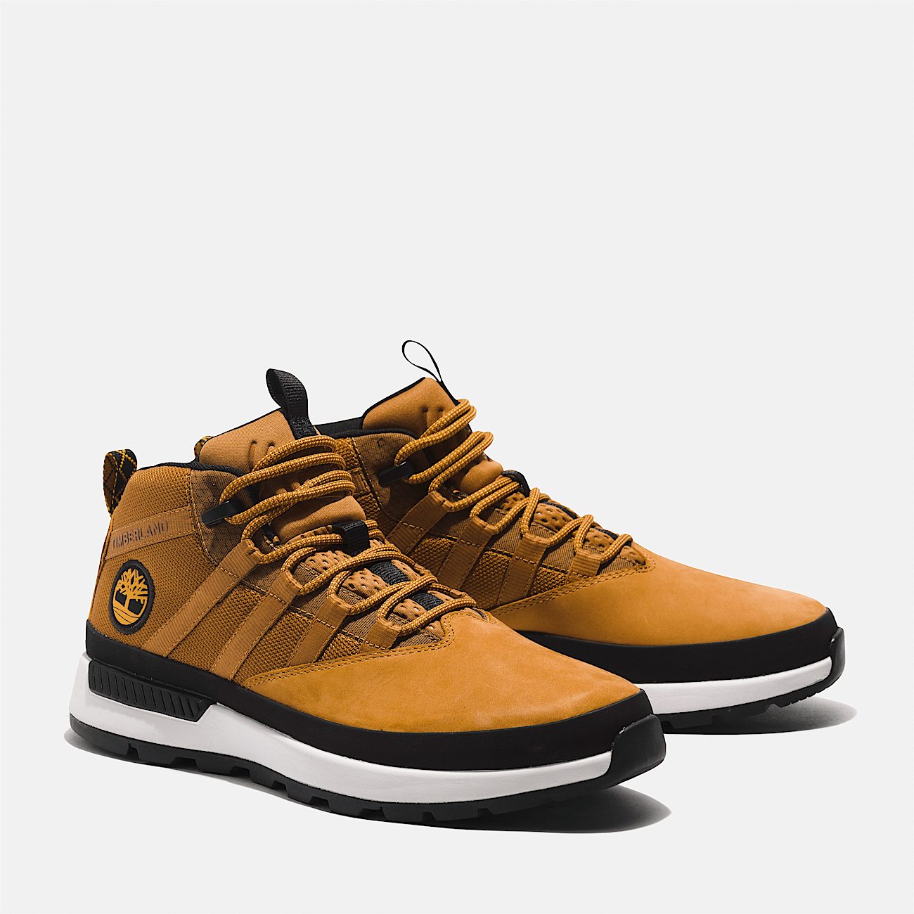 Baskets a lacets Euro Trekker pour homme en jaune