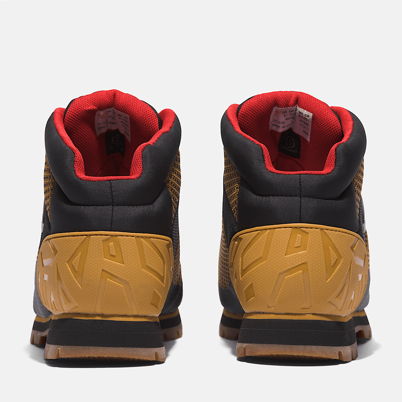 Euro Sprint Mid Lace Up Waterproof Boot for Men in Yellow