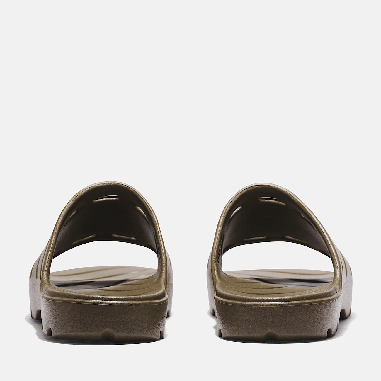 Get Outslide Sandal in Dark Green