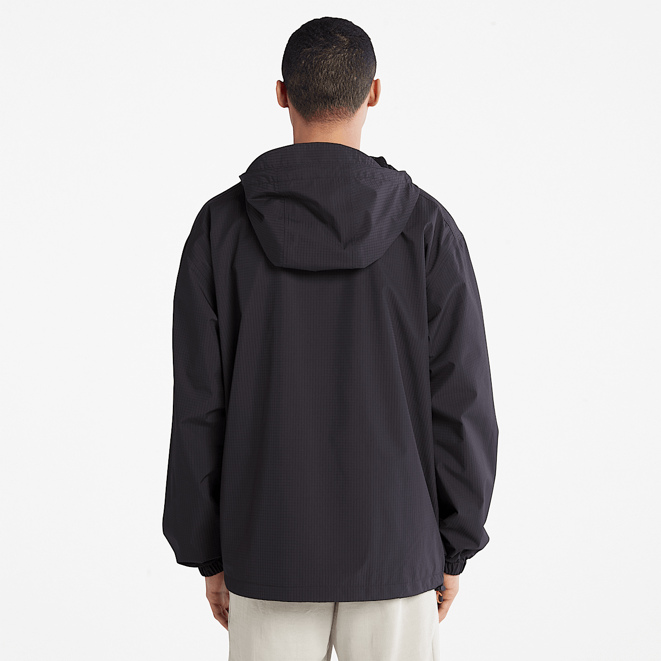 Black anorak jacket men's deals