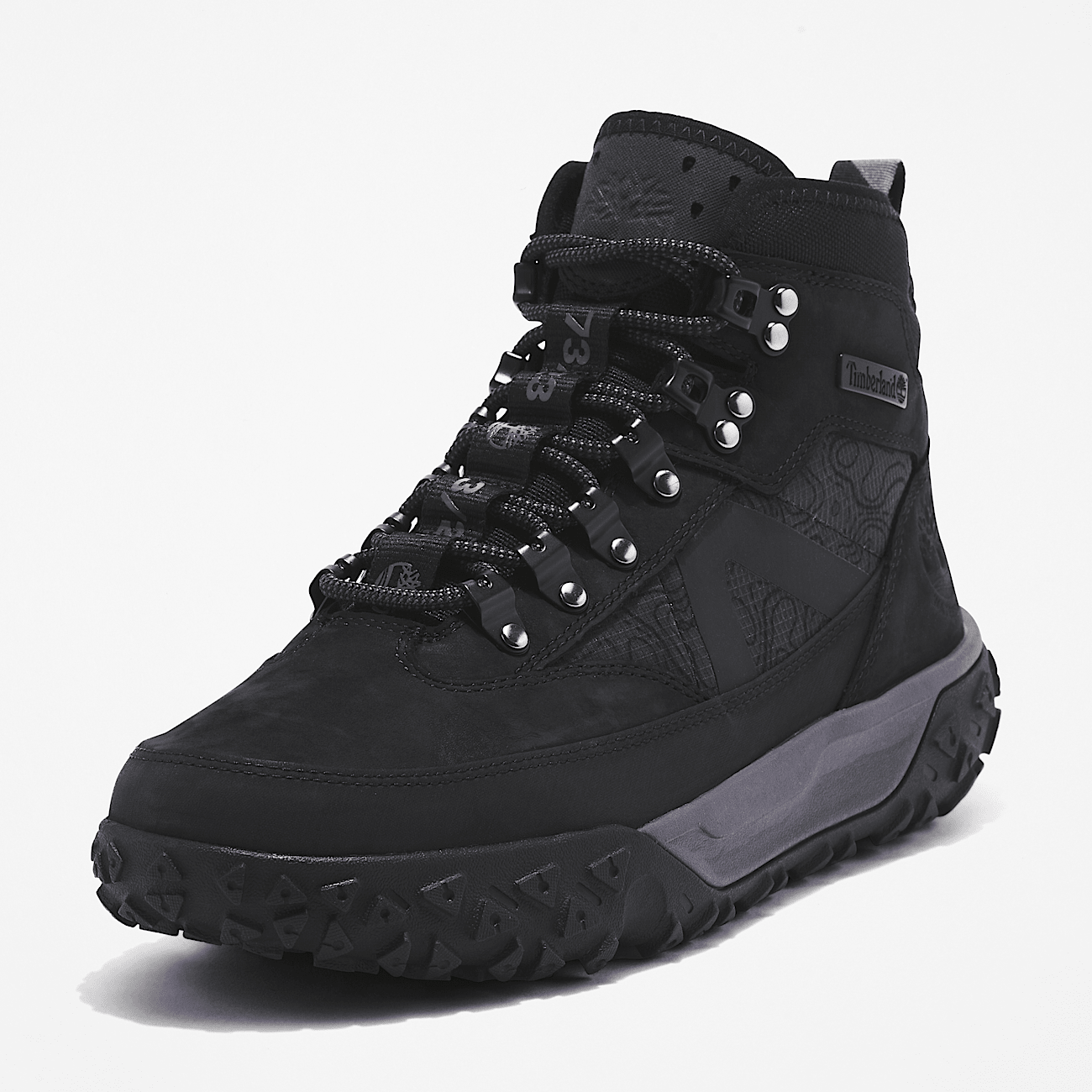 GreenStride Motion 6 Hiking Trainer for Men in Black