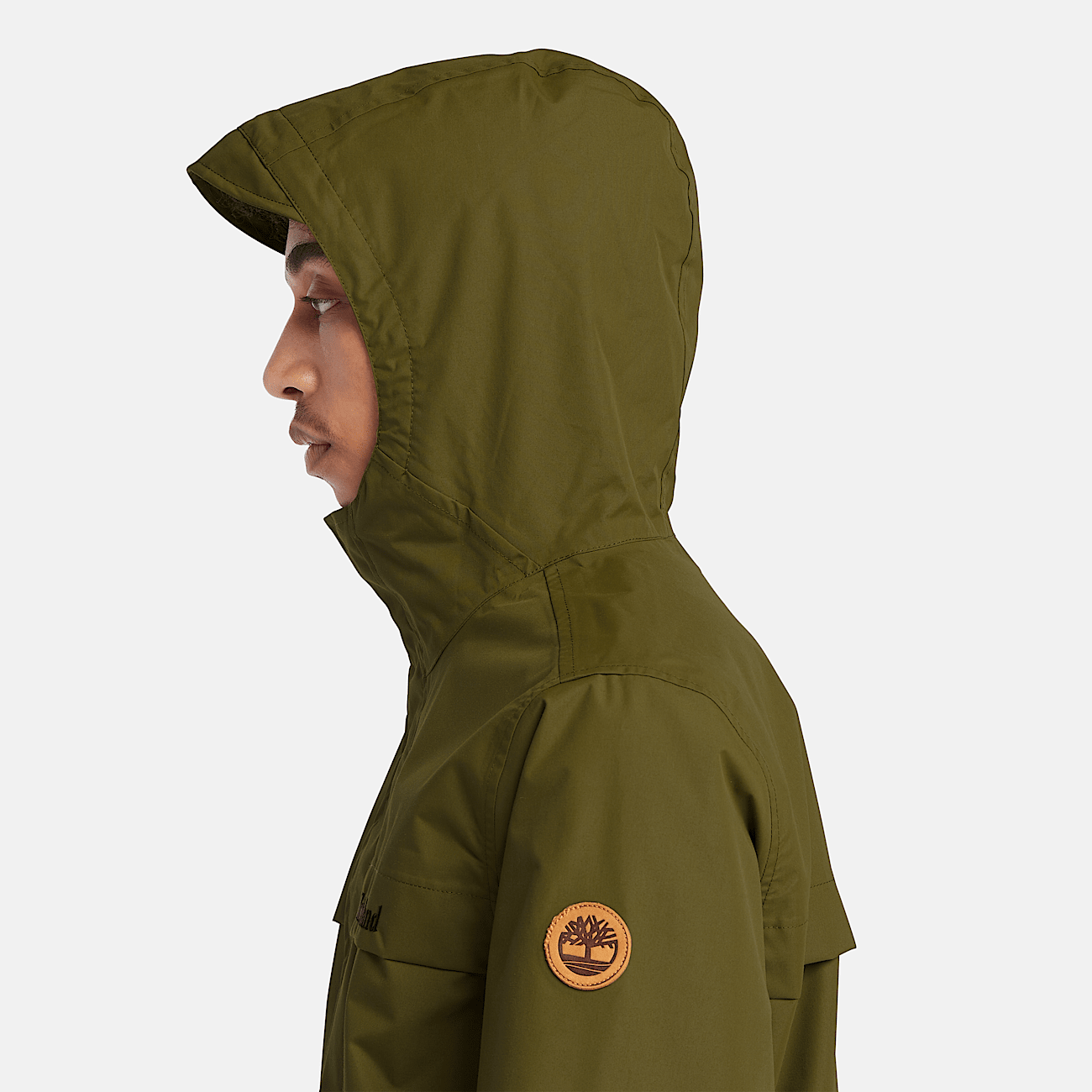 Benton Rain Jacket for Men in Green
