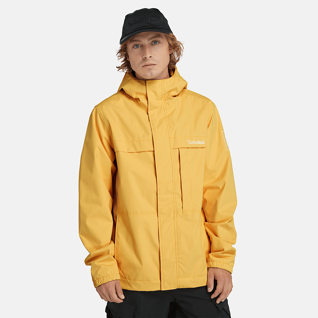 Yellow rain slicker mens discount