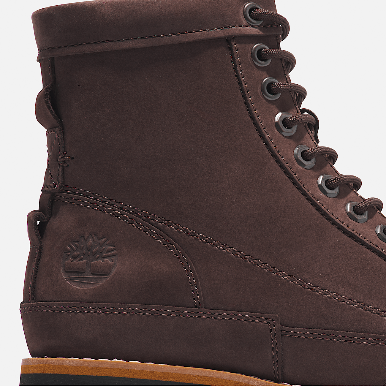 Timberland Originals Mid Lace Up Boot for Men in Dark Brown
