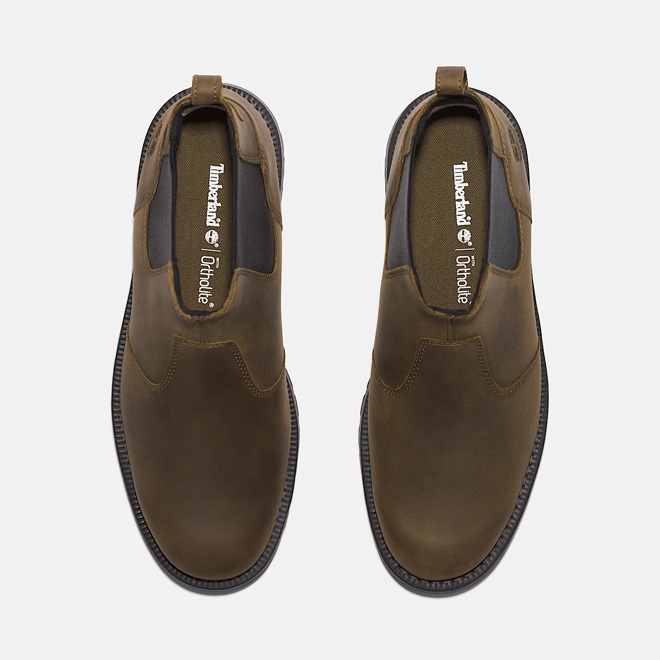 Redwood Falls Mid Chelsea Boot for Men in Olive Green