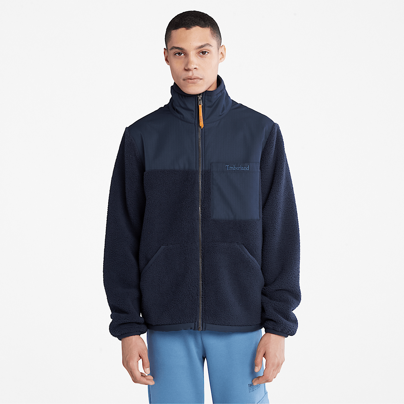 Polaire bleu marine homme 2025