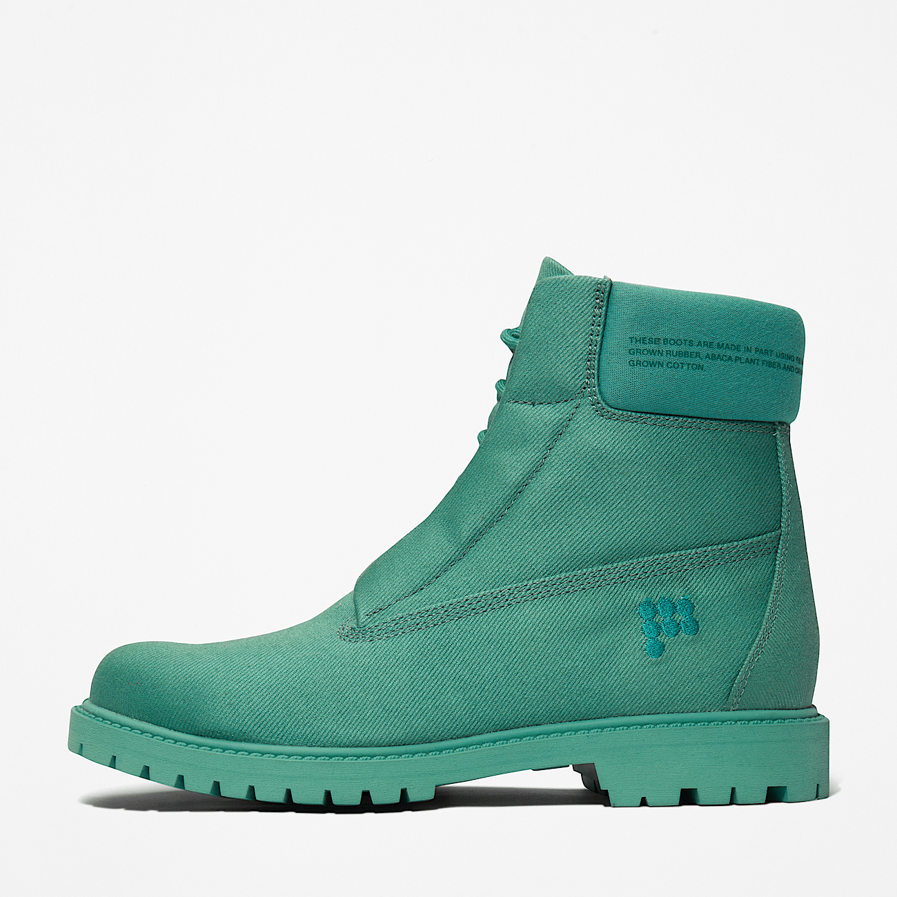 Timberland x Pangaia Premium Fabric 6 Inch Boot for Women in Green