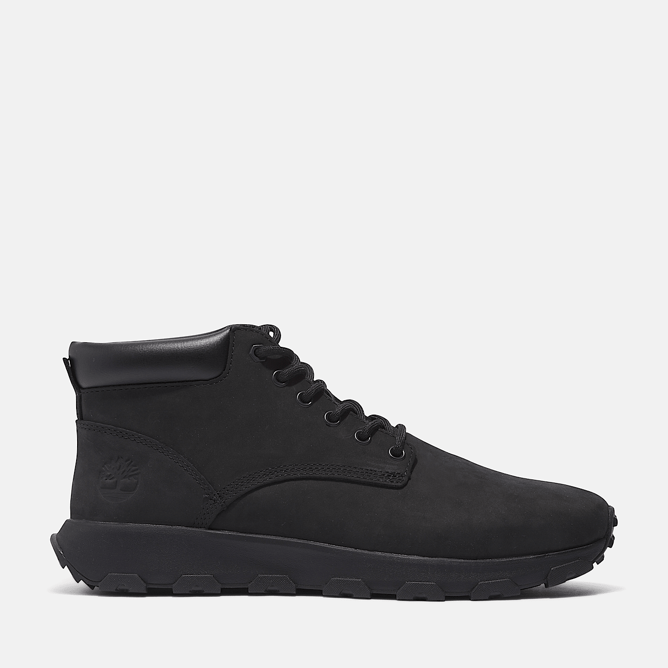 Winsor Park Mid Lace Up Trainer for Men in Black