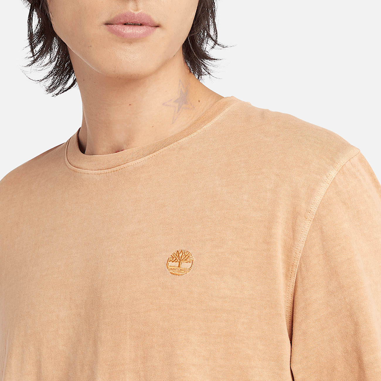 Dark yellow t shirt online