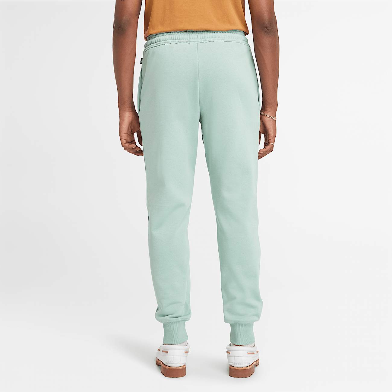 Logo Sweatpants for Men in Pale Green
