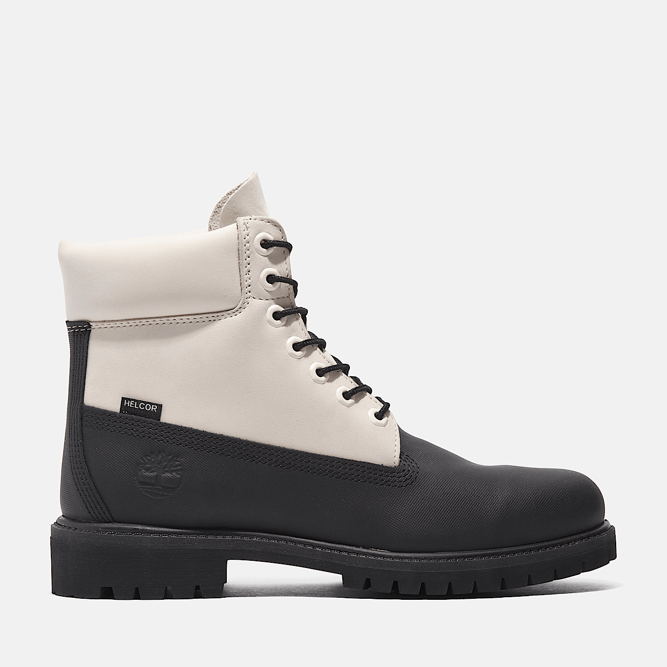 Timberland Helcor Premium 6 Inch Boot for Men in Black White