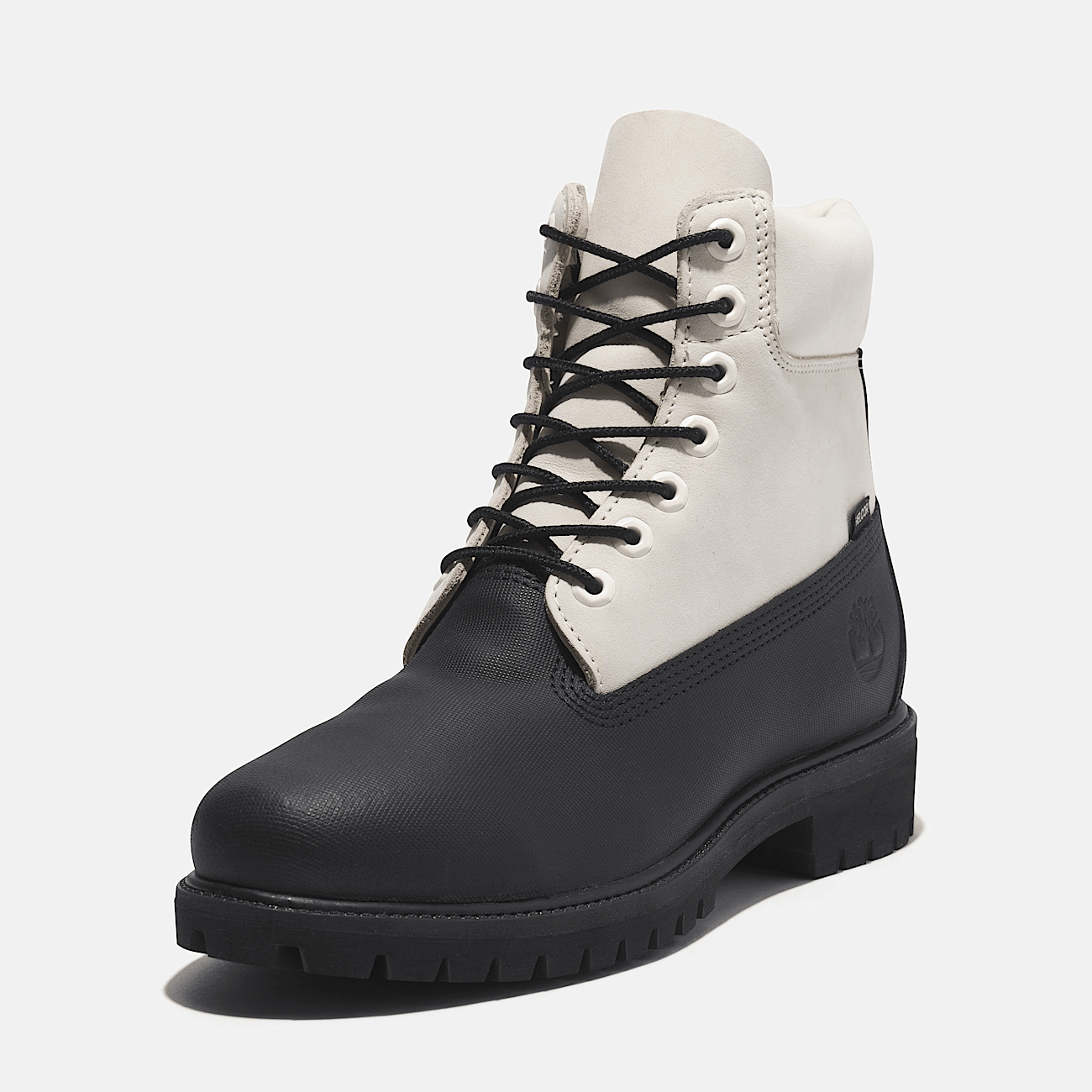 Helcor 6 inch Boot Timberland Premium pour homme en noir blanc