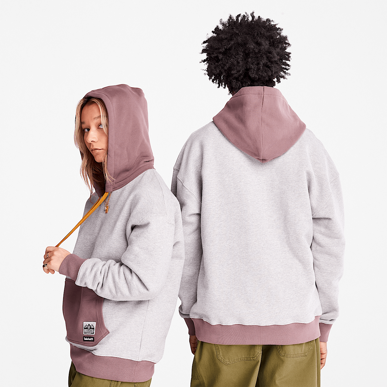Sudadera con capucha Bee Line x Timberland en gris