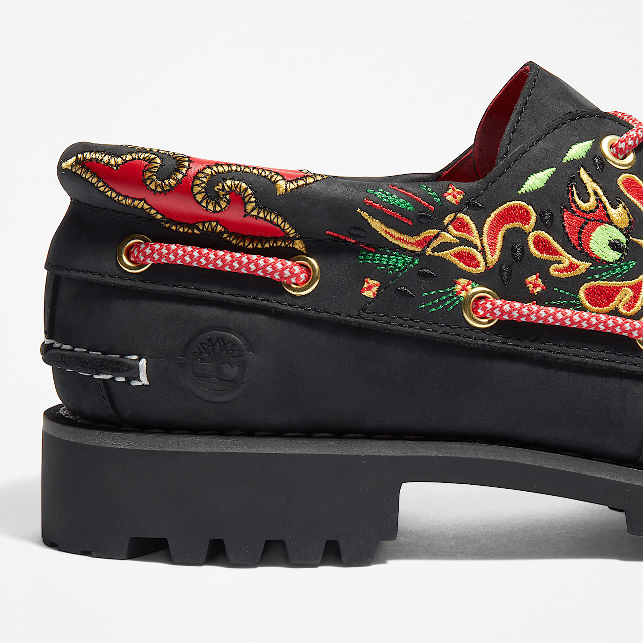 Embroidered timberland boots store