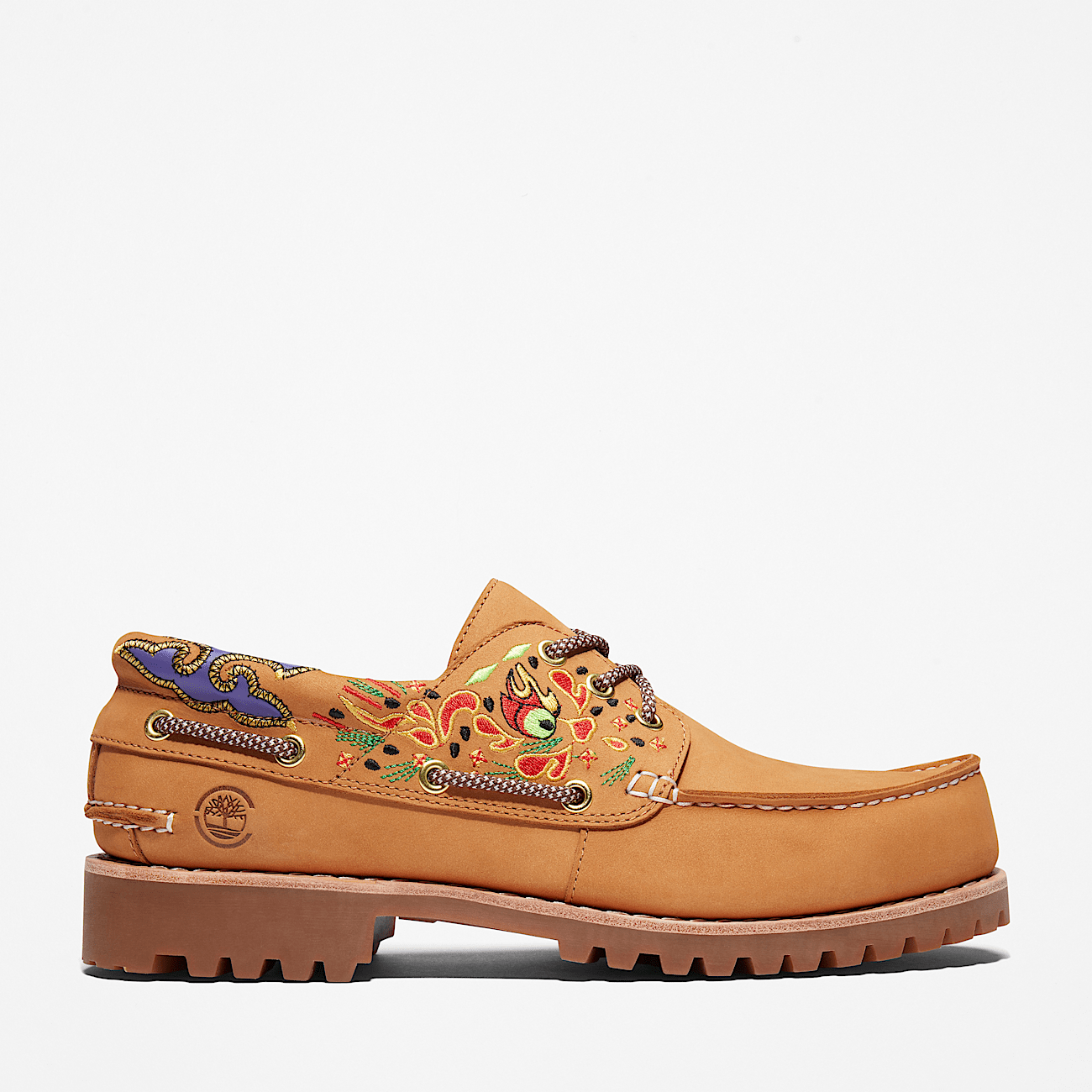 CLOT x Timberland® 3-Eye Boat Shoe for Men in Yellow
