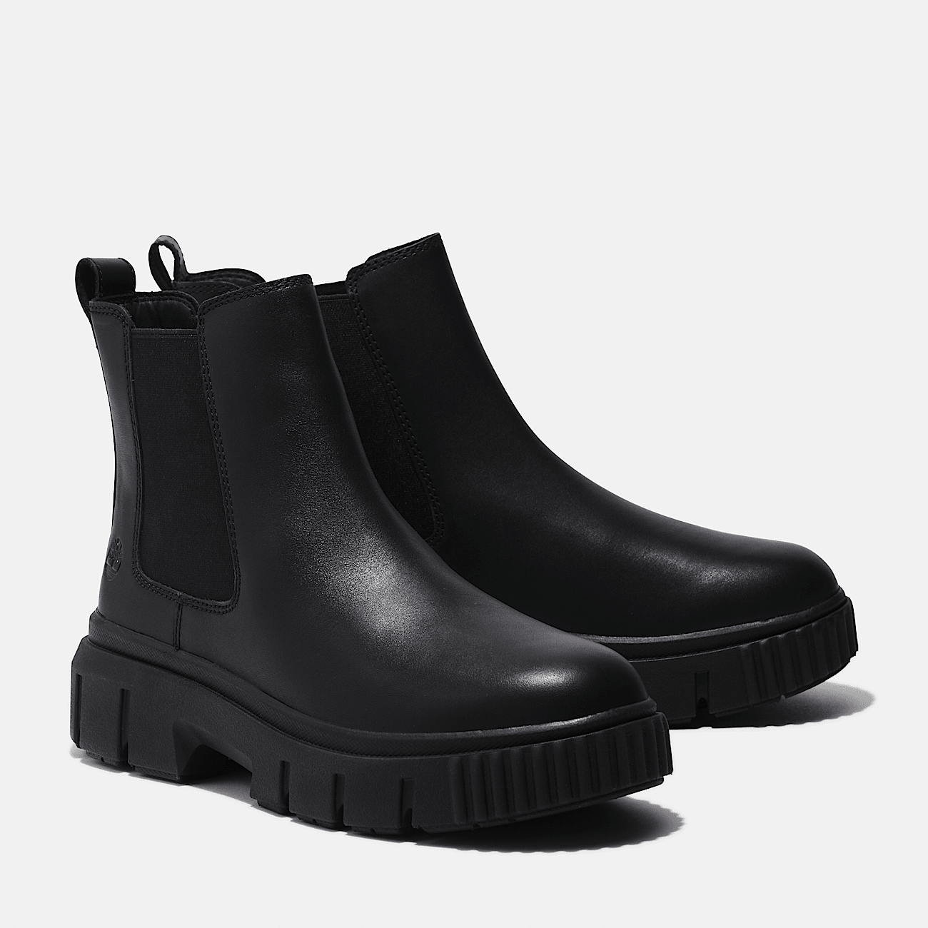 Bottine mi hautes Chelsea Field pour femme en noir