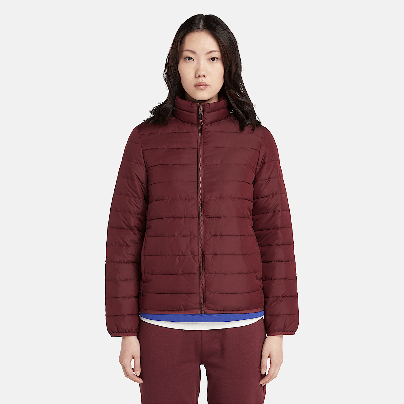 Chaqueta Axis Peak para mujer en burdeos