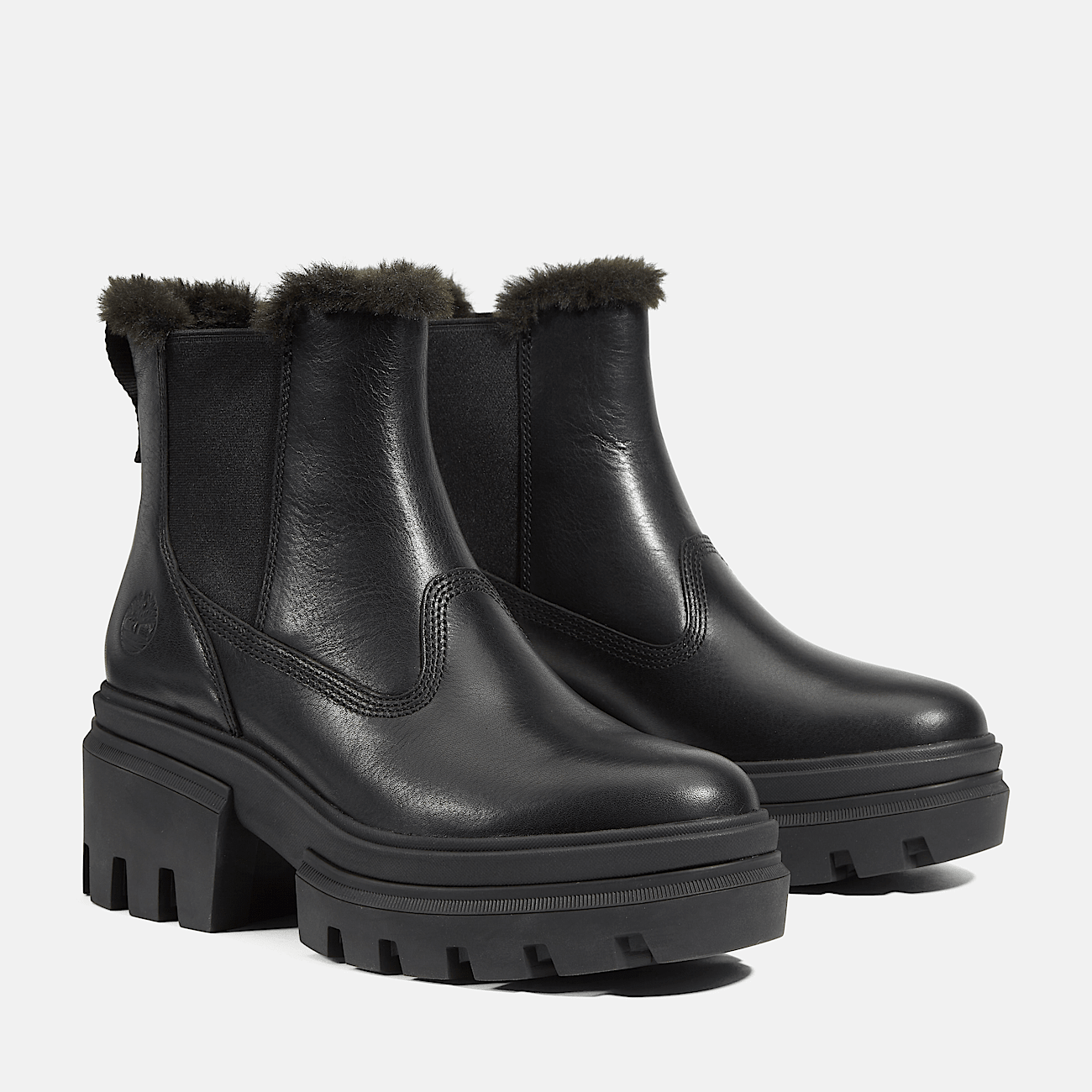 Everleigh Mid Warm Lined Boot for Women in Black