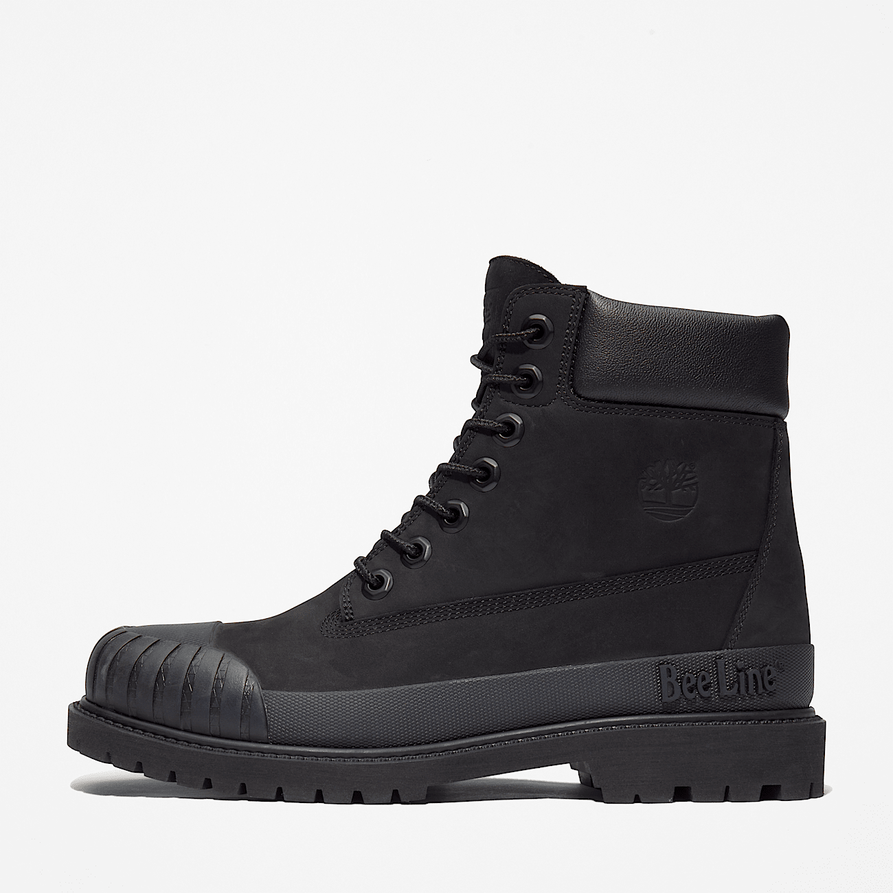Bee Line x Timberland Premium 6 Inch Rubber toe Boot for Women in Black