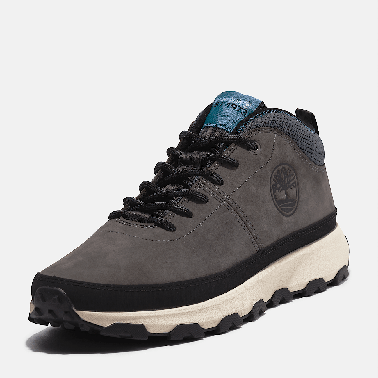 Winsor Lace up Trainer for Men in Grey