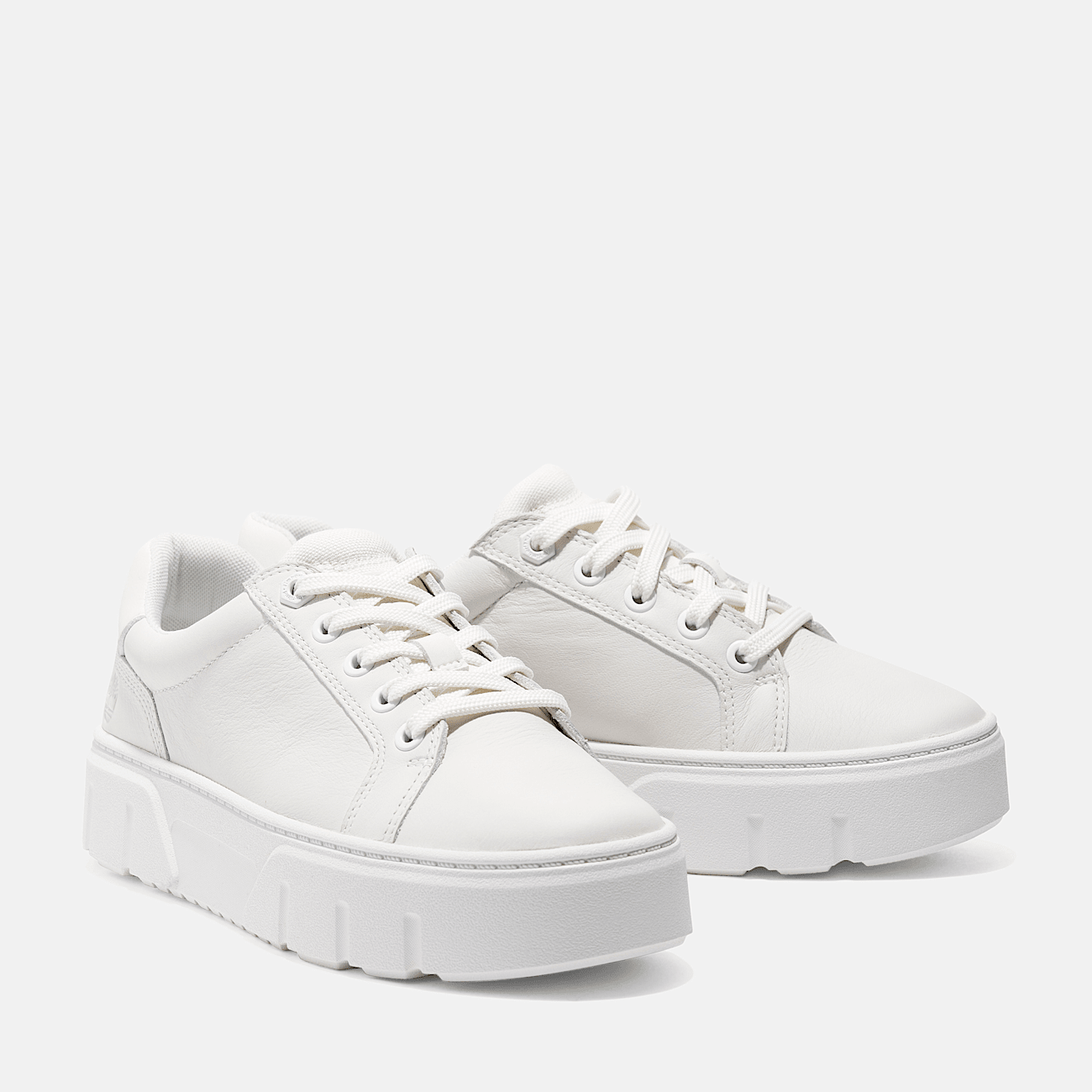 Laurel Court Low Lace Up Trainer for Women in White