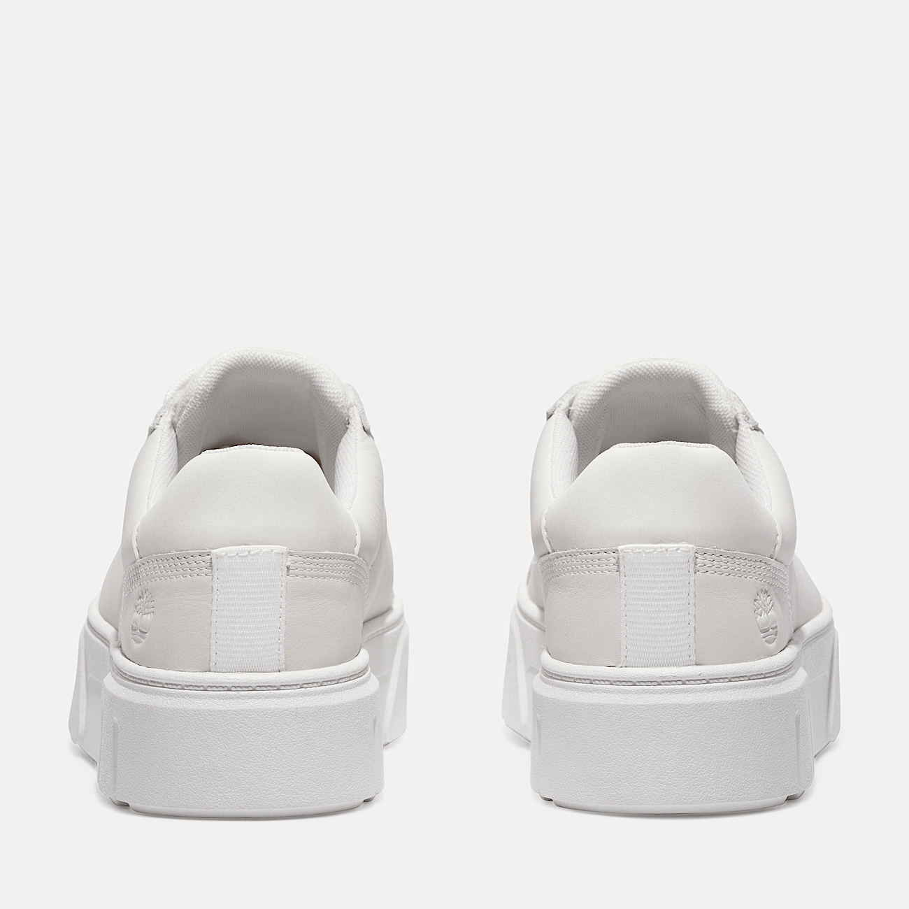 Baskets basses a lacets Laurel Court pour femme en blanc
