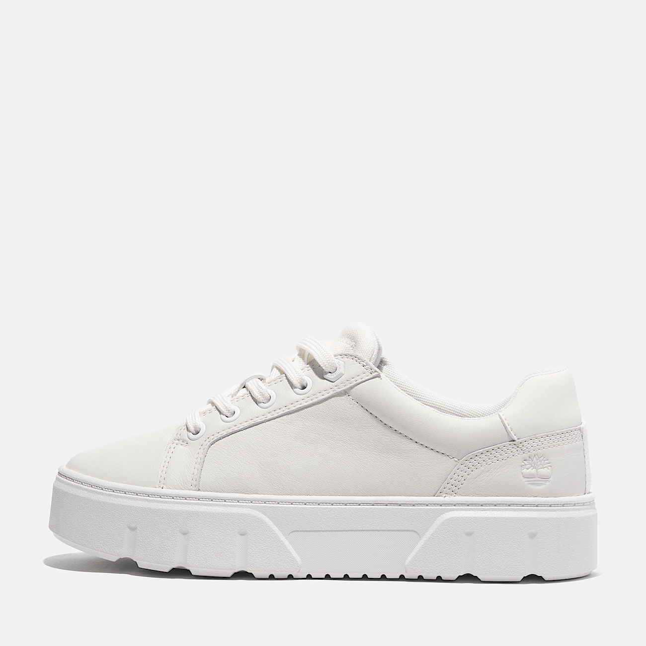 Laurel Court Low Lace Up Sneaker voor dames in wit