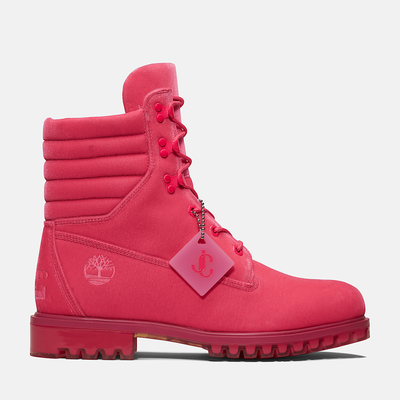 Pink tims mens online
