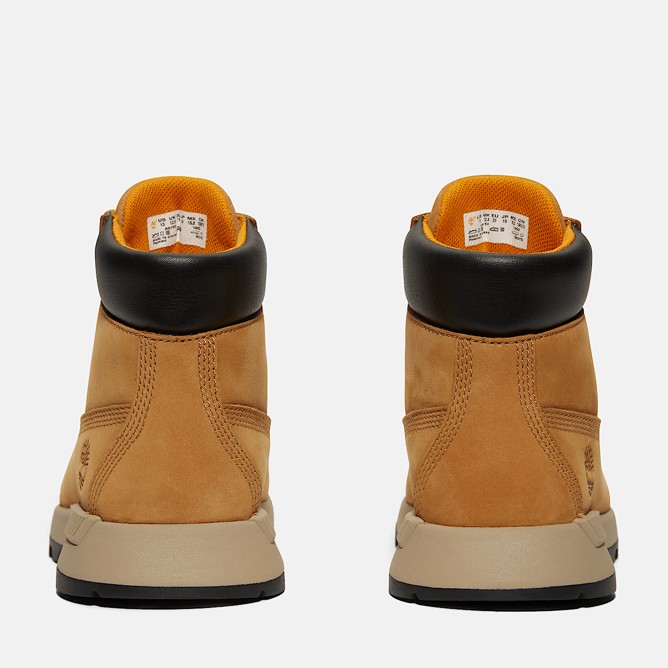 Killington Trekker Mid Lace Up Trainer for Youth in Yellow