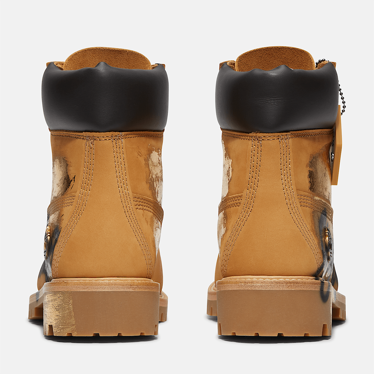Jimmy Choo x Timberland Spray Painted Boot for Women in Yellow