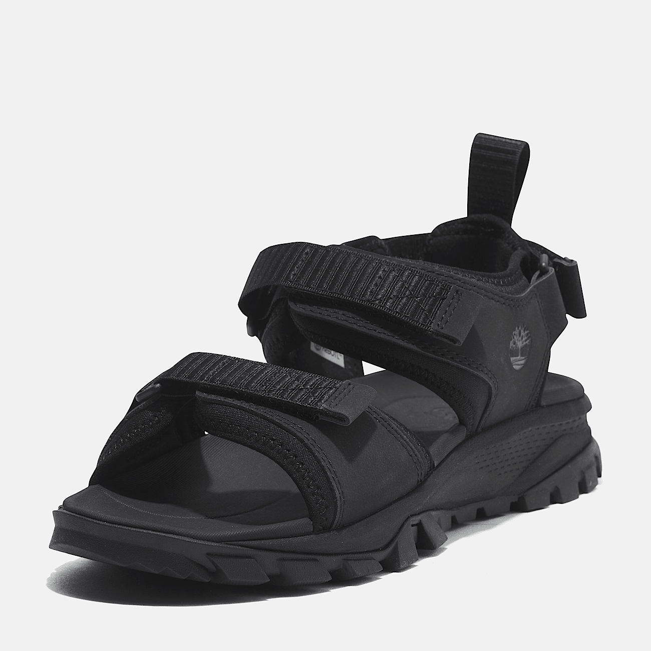 Timberland sandals black online