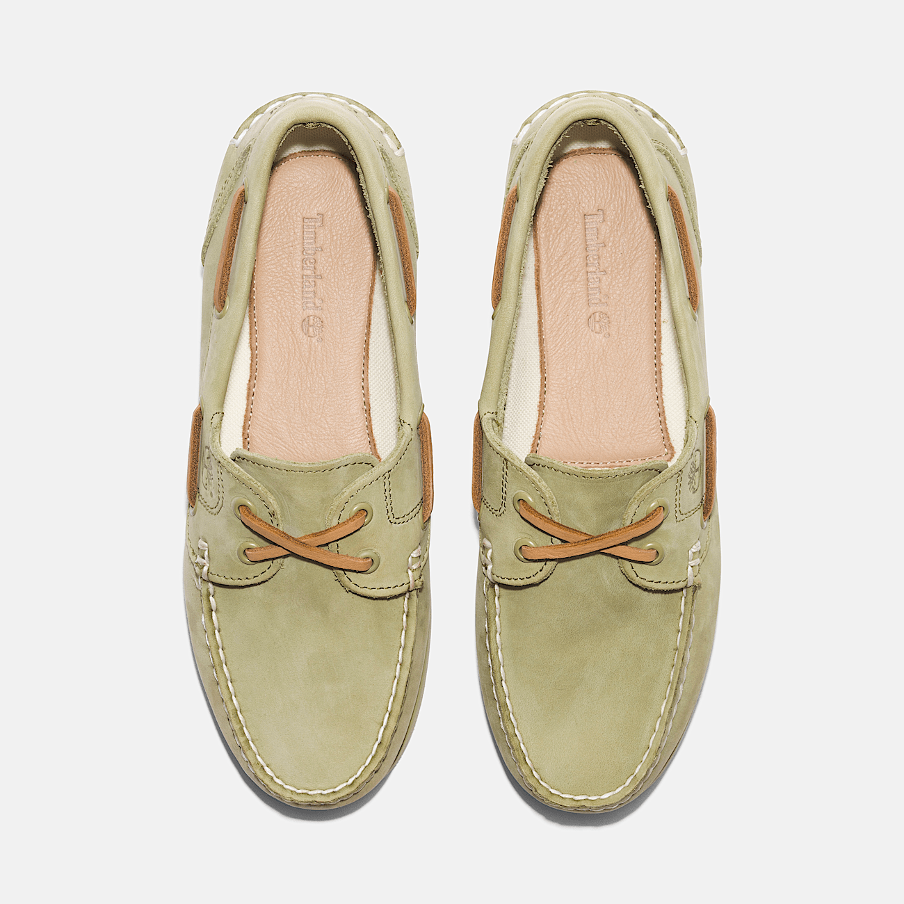 Classic Boat Shoe for Women in Light Green