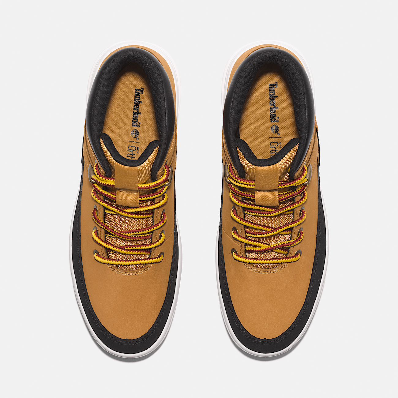 Basket a lacets Seneca Bay pour homme en jaune