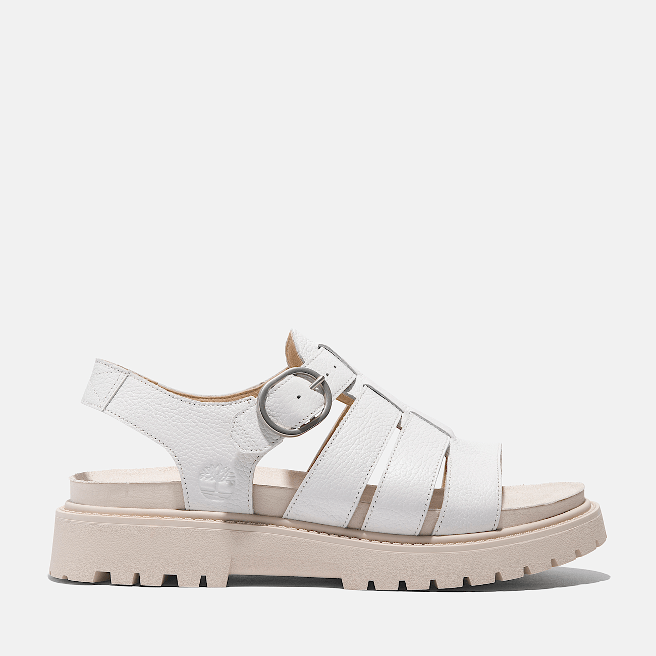Clairemont Way Fisherman Sandal for Women in White