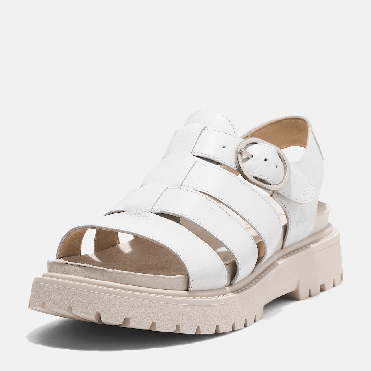 Clairemont Way Fisherman Sandal for Women in White