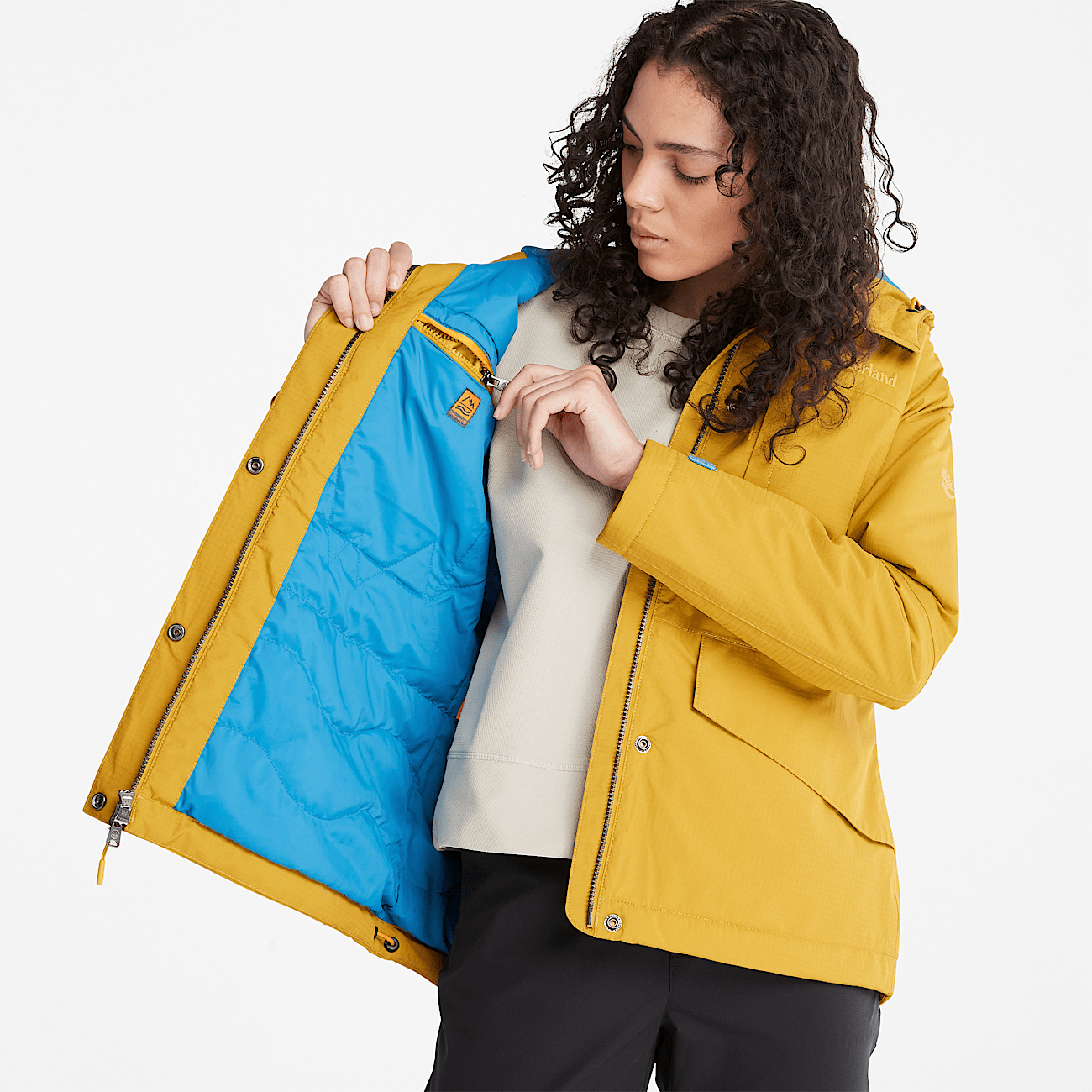 Mountain Town Insulated Jacket for Women in Yellow