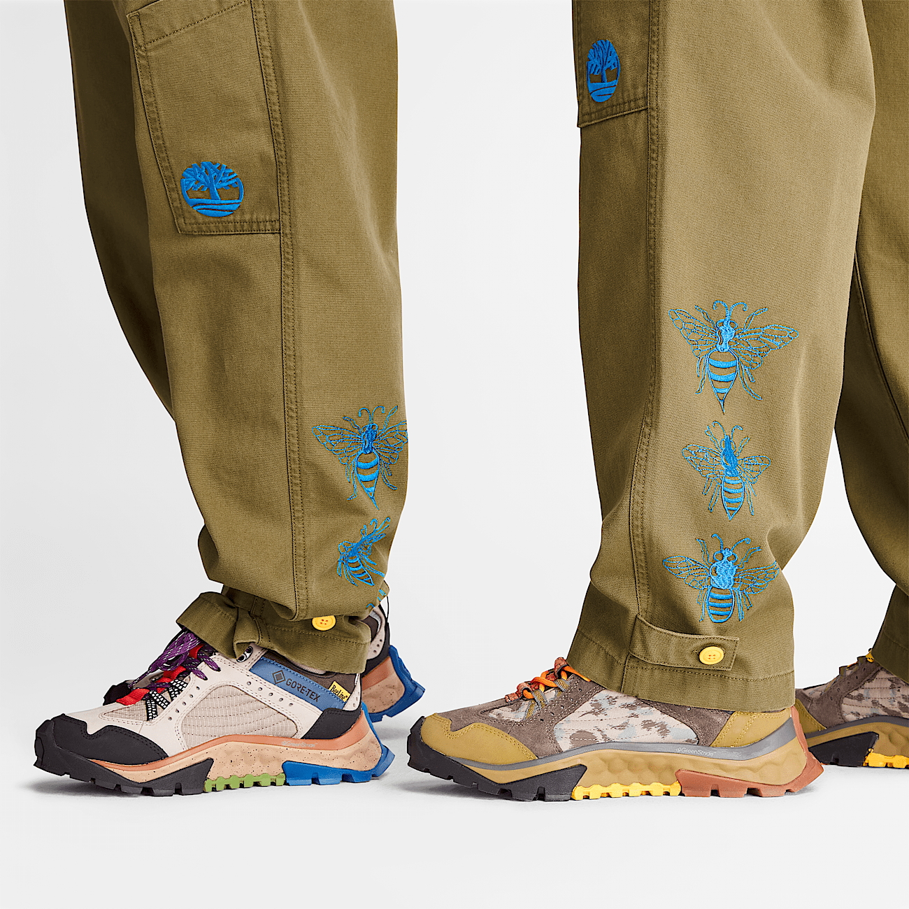 Bee Line x Timberland Wide leg Bottoms in Brown