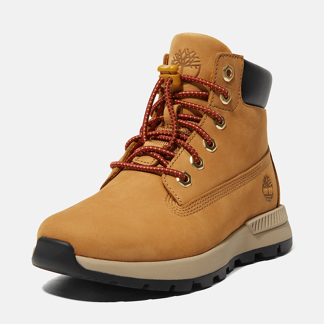 Killington Trekker Mid Lace Up Trainer for Junior in Yellow