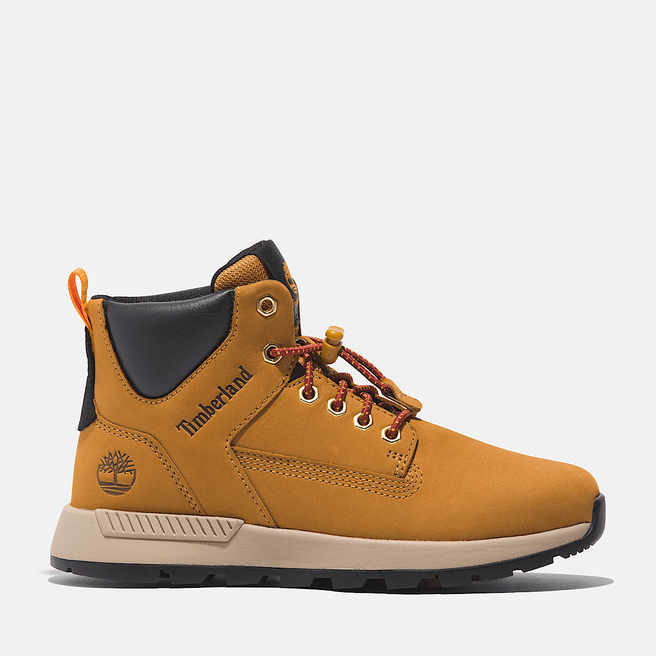 Killington Trekker Mid Lace Up Trainer for Junior in Yellow