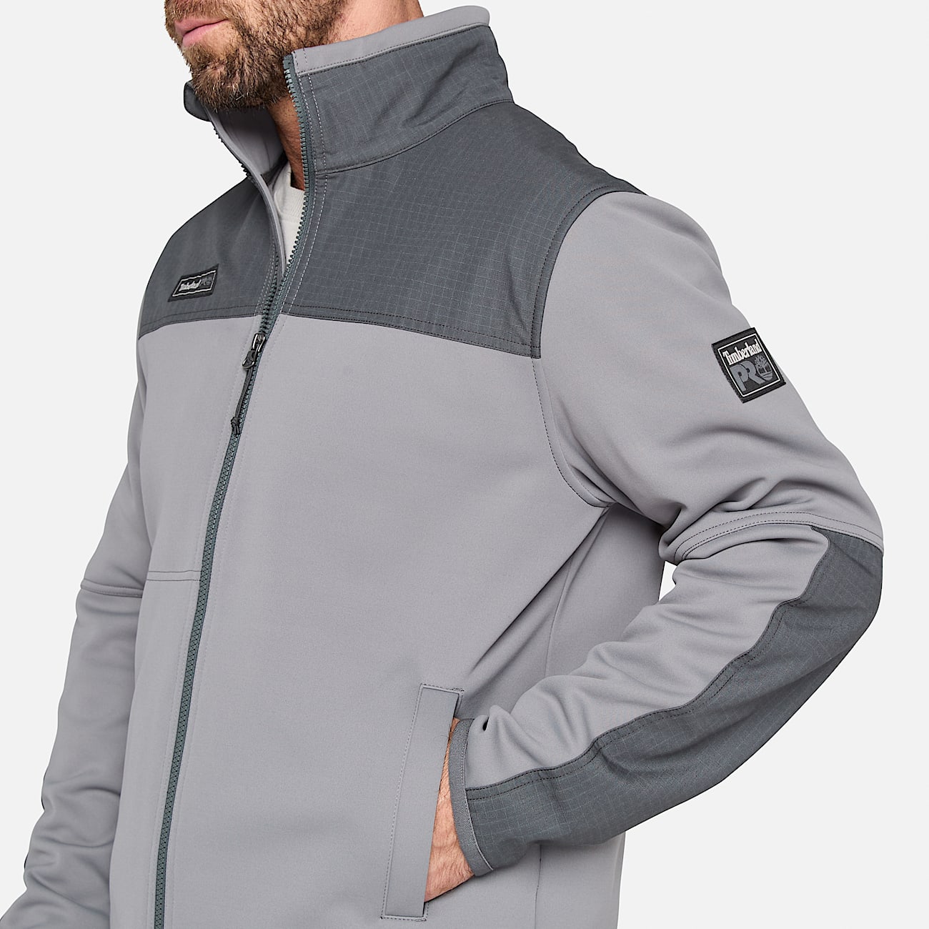 Timberland PRO Trailwind Fleece Jacket for Men in Grey