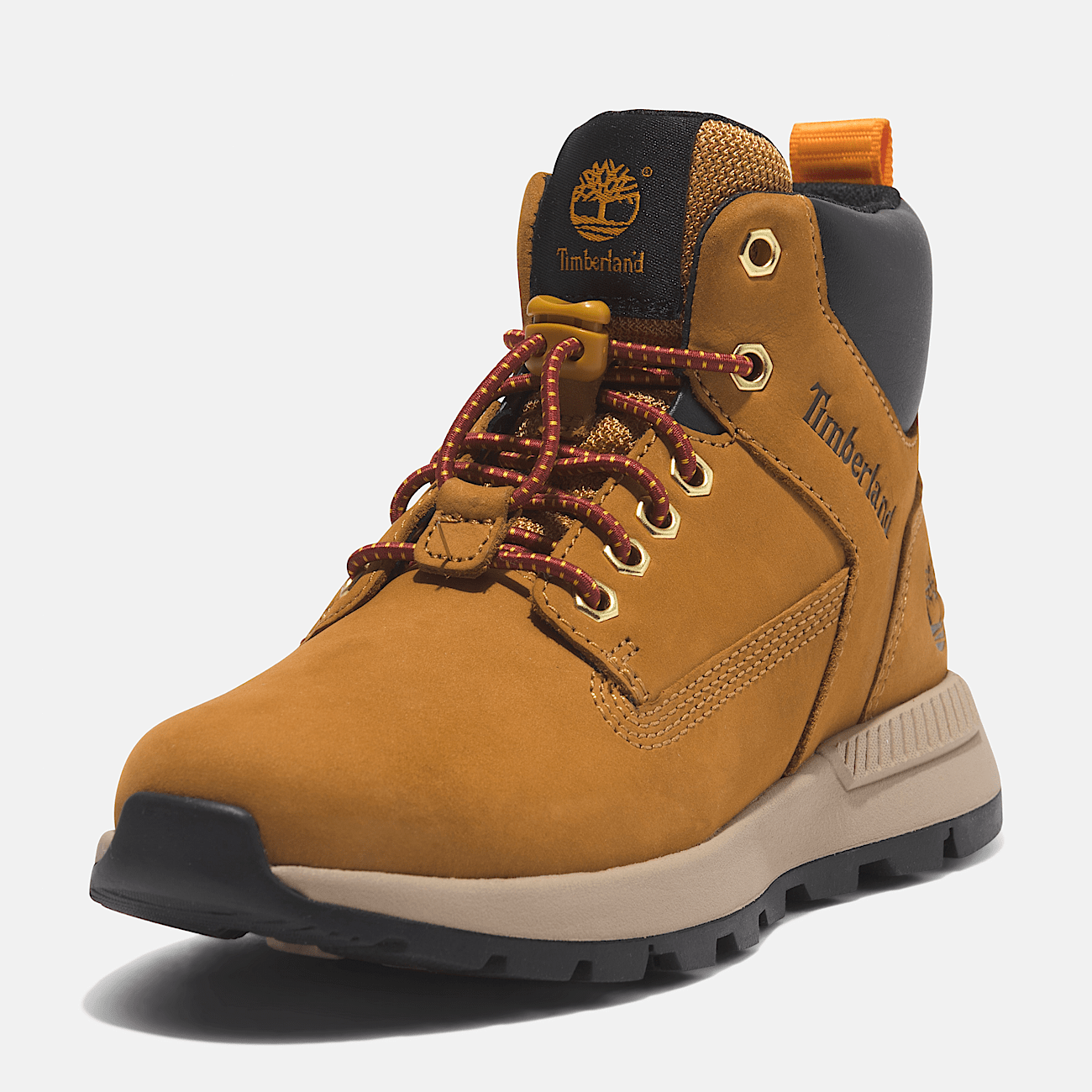 Killington Trekker Mid Lace Up Trainer for Youth in Yellow
